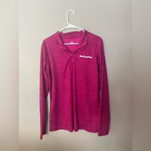 Quarter zip light pullover
